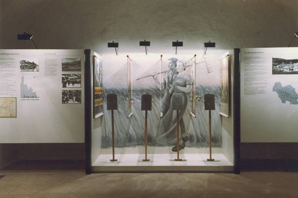 Ausstellungseinheit zur Propaganda des dritten Reiches