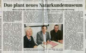 Zeitungsausriss