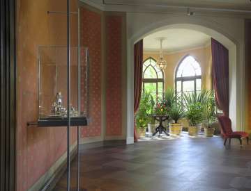 Blick zum Wintergarten