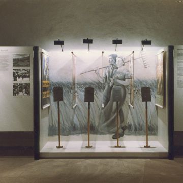 Ausstellungseinheit zur Propaganda des dritten Reiches