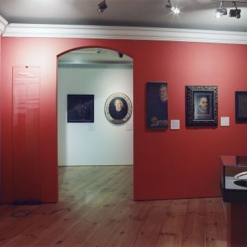 eingestellte Ausstellungswaende