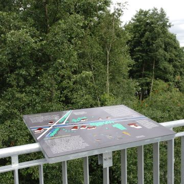 Infopult am Moorpegel